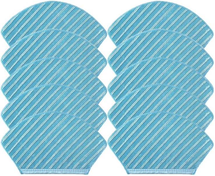 10Pcs Mop Cloth Rag Replacement for Midea M7 i10 M71CN Robot Vacuum Cleaner Smart Home Appliance Accessories Mopping Pad Parts