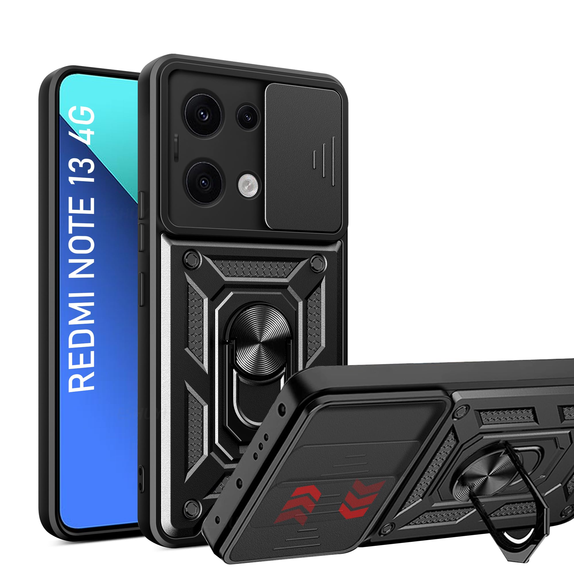 Case For Xiaomi Redmi Note 13 4G Camera Slider Protection - View #7