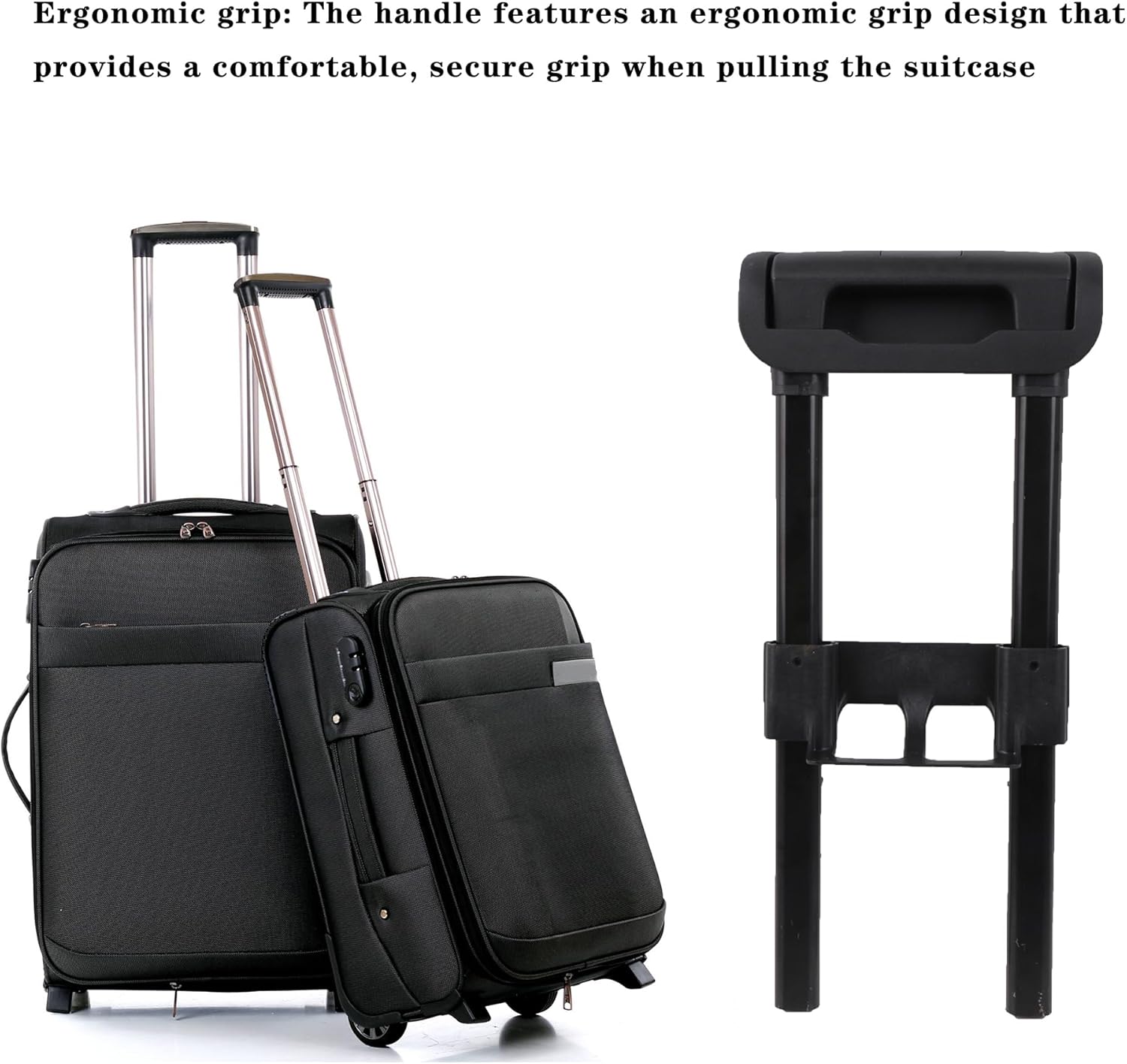 BQLZR Travel Luggage Telescopic Handle Replacement Spare Parts 17.13" for 20" Suitcase