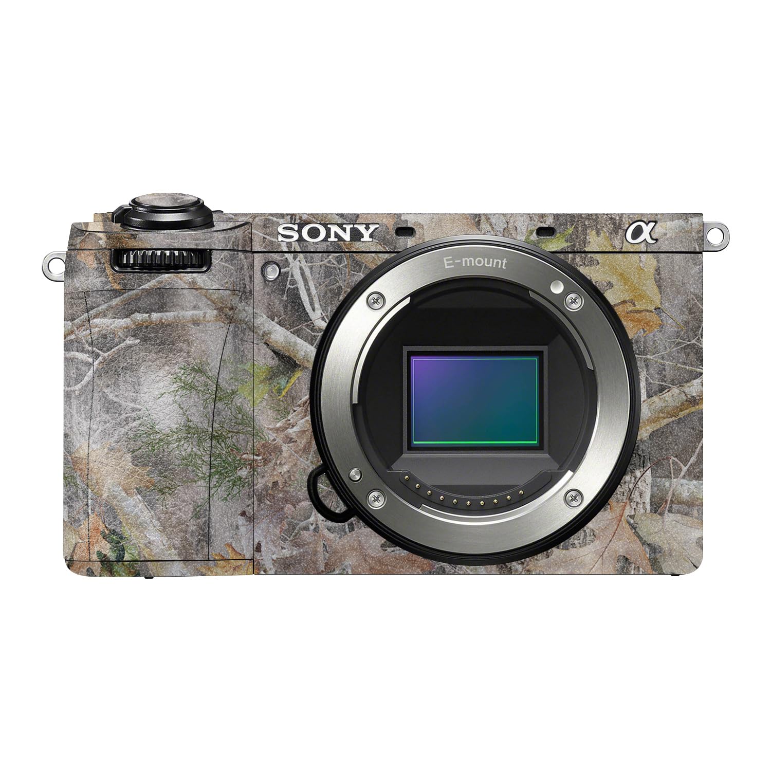 Glossy Glitter Camera Skin Compatible with Sony A6700 Mirrorless Camera (2023) - Kanati - Premium 3M Vinyl Protective Wrap Decal Cover - Easy to Apply | Crafted in the USA by MightySkins