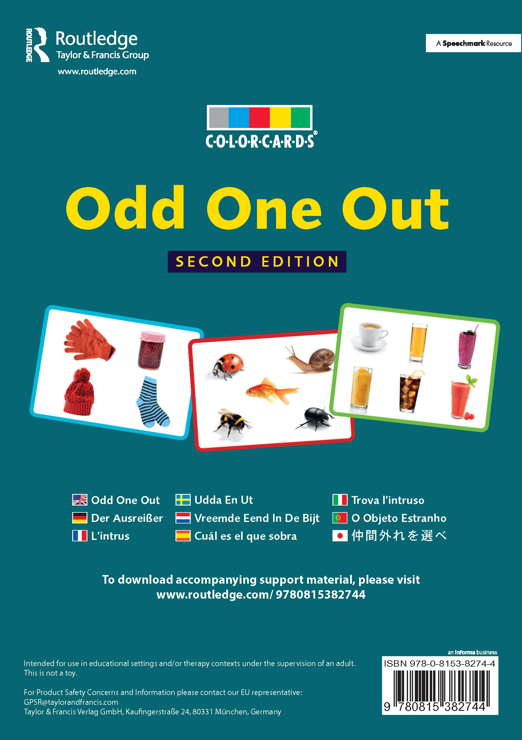 Odd One Out: ColorCards: 2nd Edition
