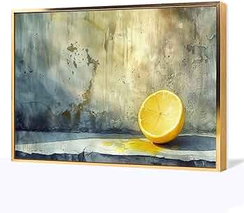 油彩画 レモンとボウル 油彩画 レモンとボウル レモン | Shiva's art