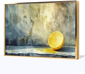 Amazon.co.jp: 絵画 新鮮な黄色いレモン アートパネル ポスター 静物の Amazon.co.jp: 絵画 新鮮な黄色いレモン アートパネル ポスター 静物の