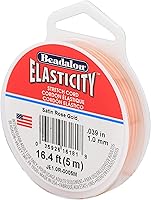 Vista 26 de Beadalon Elasticity - Cordón elástico (0,8 mm, 5 m), transparente
