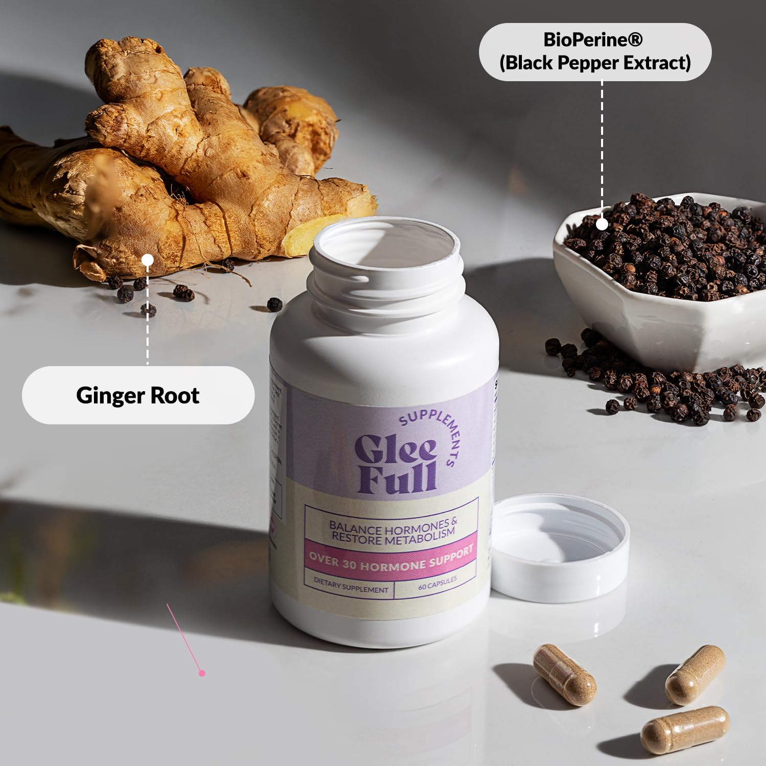 GleeFull Over 30 Hormone Support - Menopause Supplements for Women - Hormone Support for Women — Amazon image 3