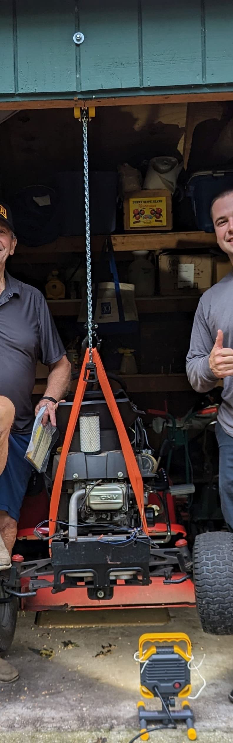 $11/mo - Finance Chain Hoist Come Along Mini Puller 1100 Lbs 1/2 Ton 5 ...