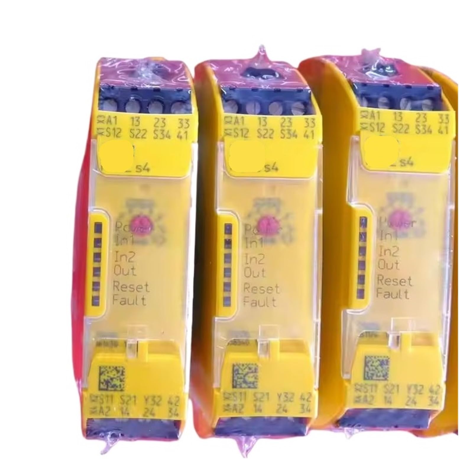 ZVQYSGIW 1pcs Relay 750134 S4 48-240VAC/DC 3n/o 1n/c