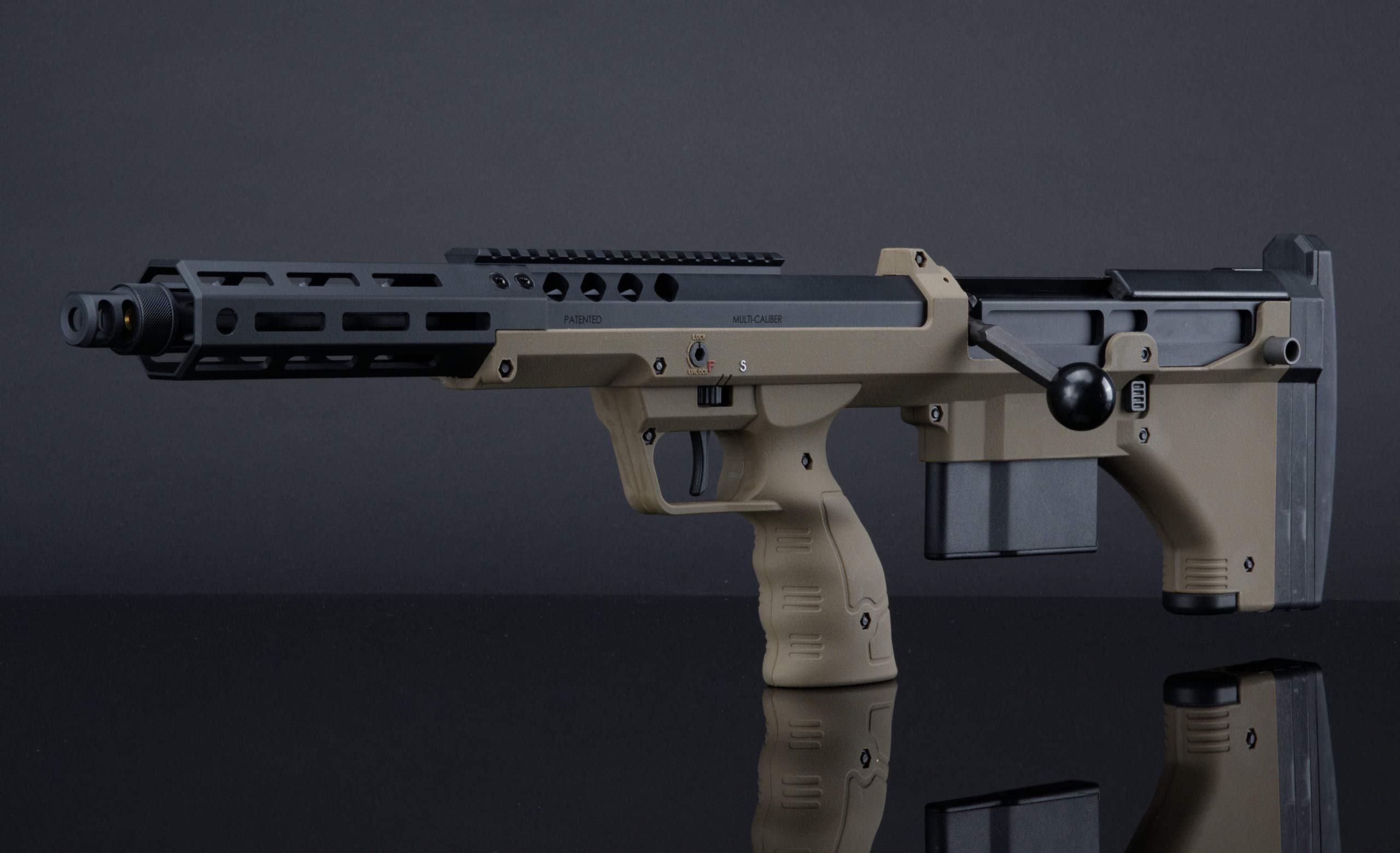 Amazon.co.jp: [SILVERBACK] SRS A1/A2対応 .300マズルブレーキ モデル
