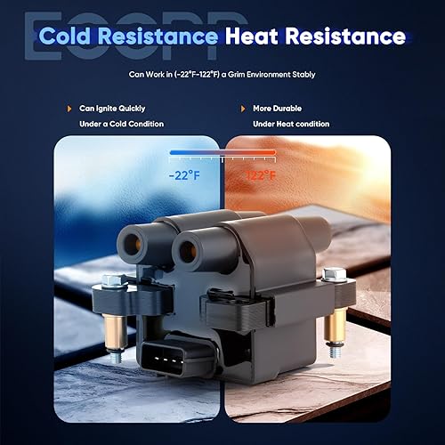 Vista 2311 de ECCPP DG500 6 bobinas de encendido con 6 bujías de iridio 3951 para Ford para Mazda para Mercury 500 Freestyle para Mariner Taurus Escape Tribute