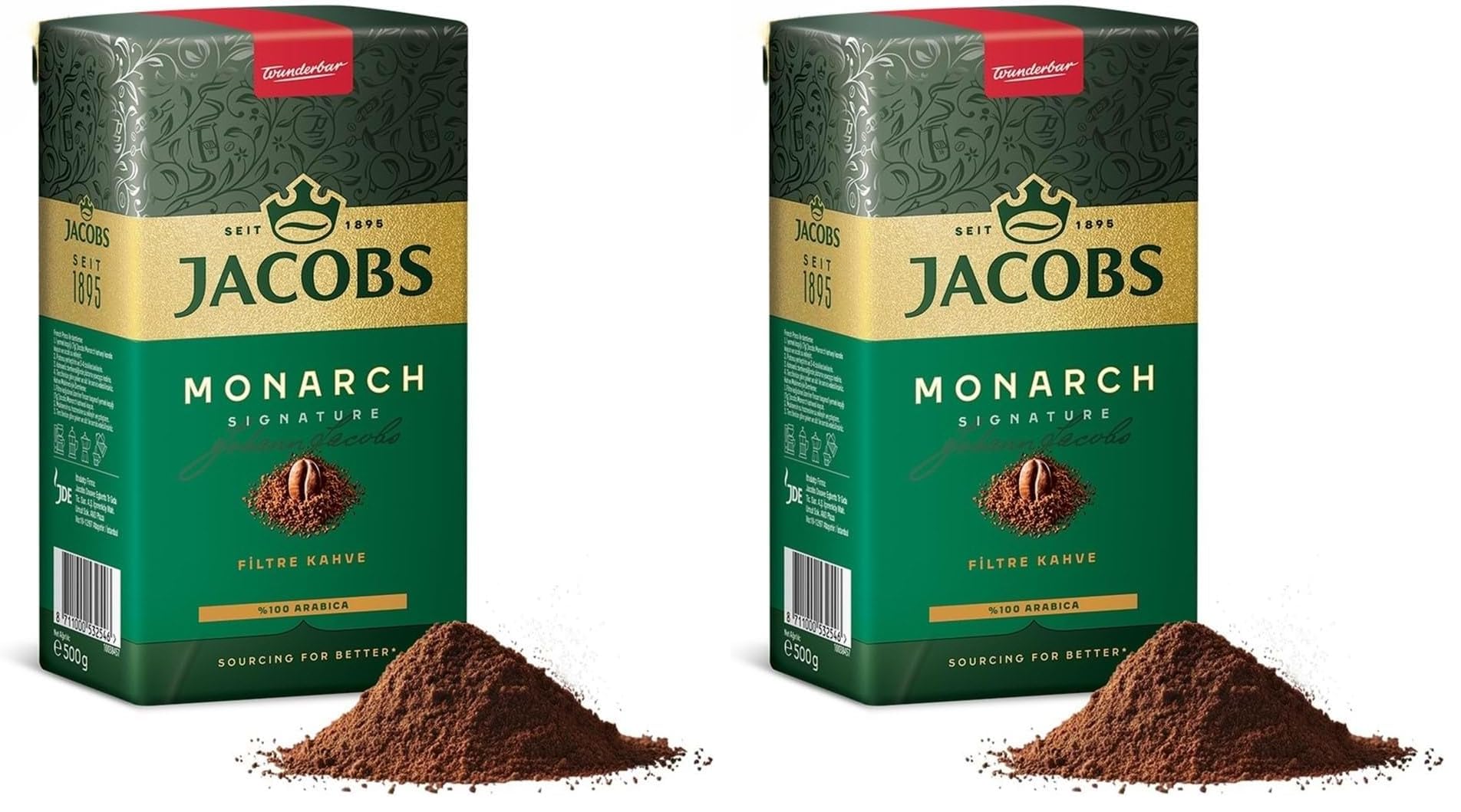 Jacobs Monarch Aroma Filtre Kahve 500 g (2 paketi)