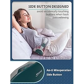 Slimpal Heating Pad for Period Cramps&Back Pain, Plus-Sized Electric Heating Pad, Menstrual Period Cramps Heat Belt Pain Relief, 3 Timer Auto Off Setting, Dark Green