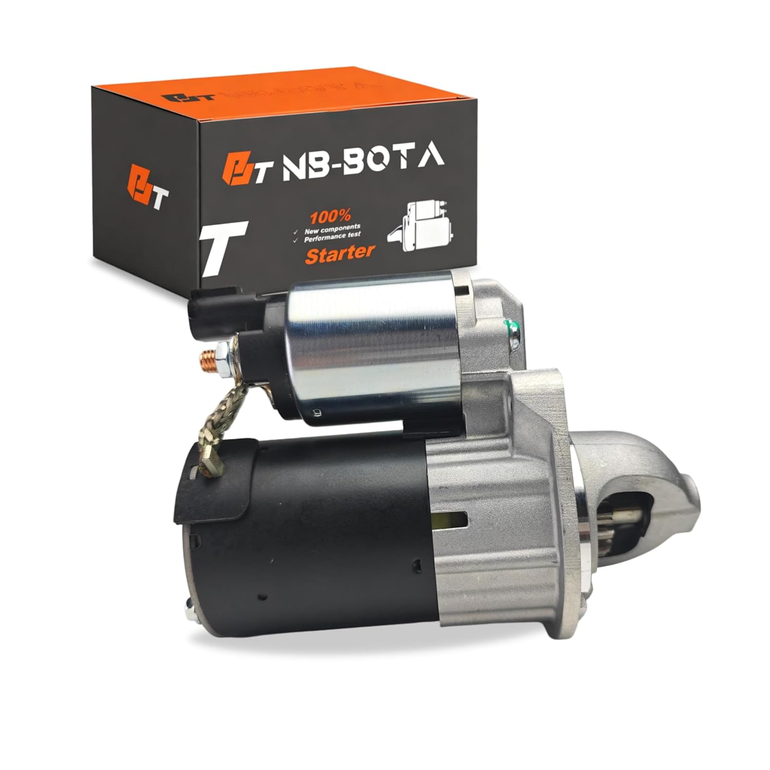 Starter Motor Compatible with Hyundai Elantra/Elantra GT,for Tucson,for Kona&for Kia Soul,for Forte/Forte Koup/Forte5;Replace#1206214;1209395;36100-2E121;36100-2E200;30641N;19301N