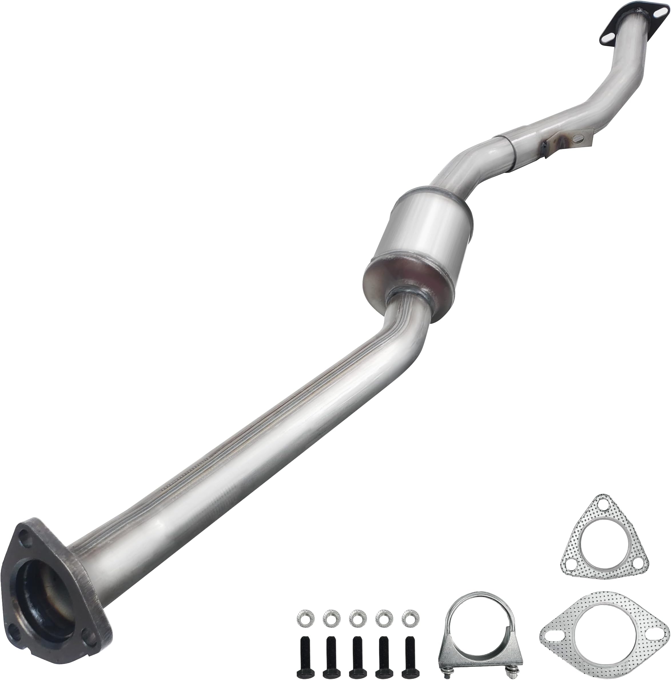 JT Exhaust Rear Catalytic Converter Compatible with Subaru Legacy/Outback 2006 2007 2008 2009 2.5L (EPA Compliant)