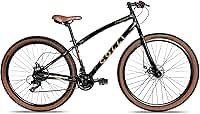 Colli Bike, Bicicleta Vancouver, Aro 29 Aero Parede Dupla, 36 Raias, Quadro Rebaixado 15,5, Aço Carbono, Freio a Disco Dianterio e Traseiro, KIT 21 Velocidades