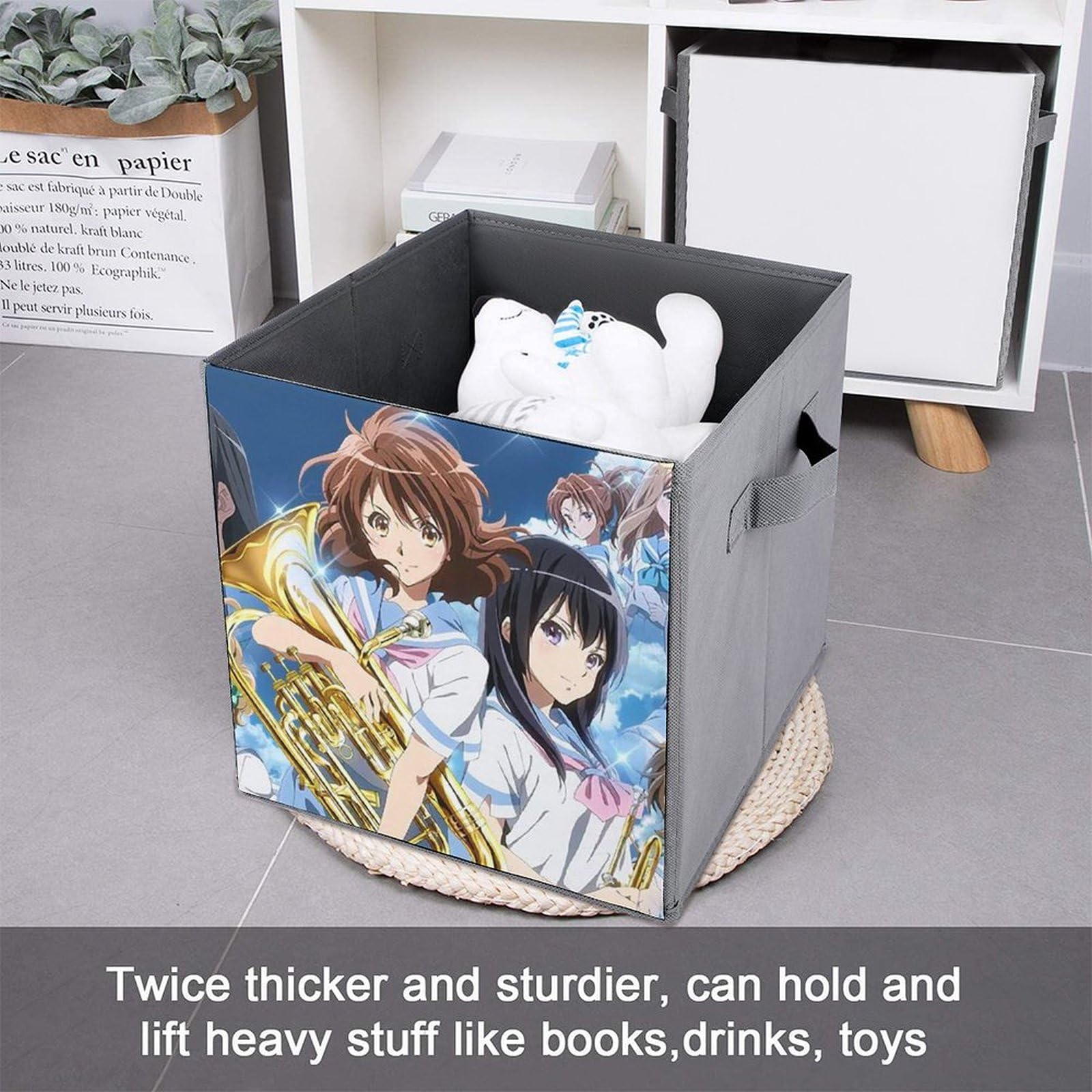 Amazon｜響けユーフォニアム 収納ボックス 収納ケース 衣類収納