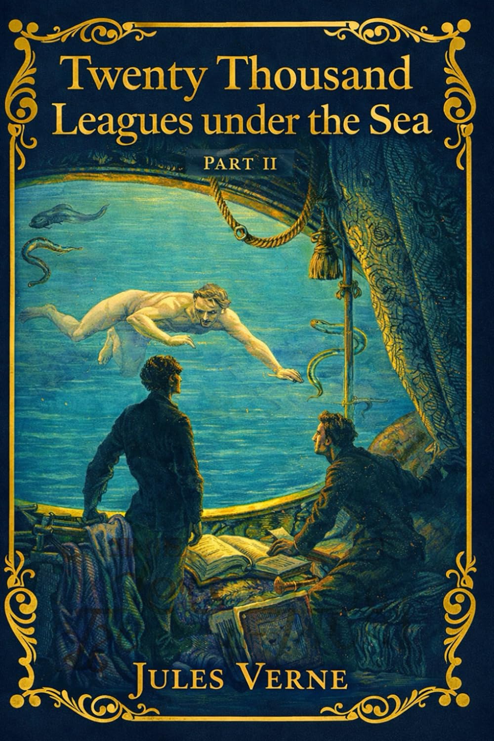 Twenty Thousand Leagues under the Sea : Part II: A Darker Voyage Beneath the Seas — Captain Nemo’s Final Journey into Isolation, Power, and the Depths of the Ocean