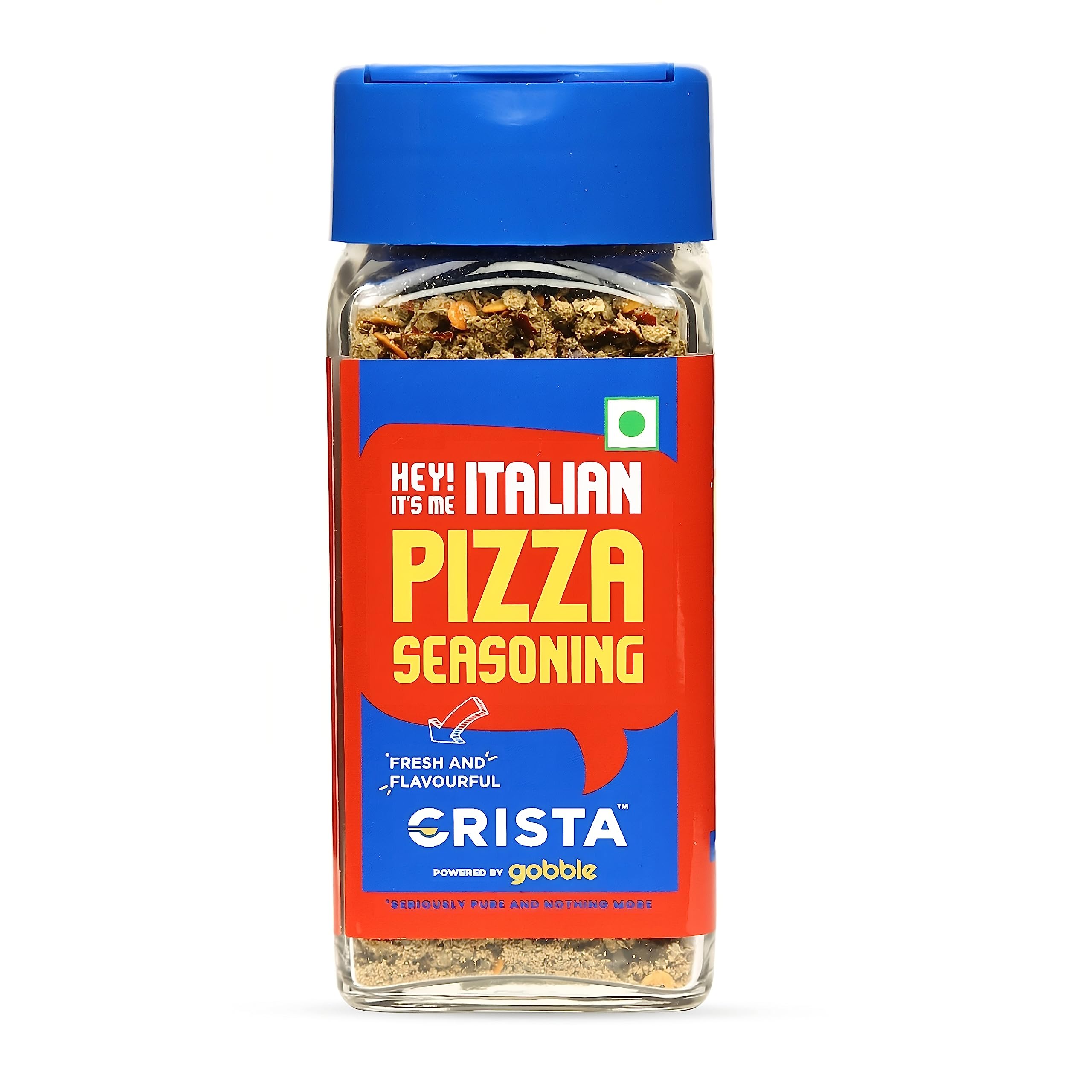 CRISTA 40 gms Italian Pizza Seasoning | Pizza Seasoning for Pasta, Salads & Breads Seasoning | Vegan | Fresh & Flavourful | Zero added Colours & Preservatives | Cholesterol Free | Trans Fat Free (B09Z6S46YT) Amazon Price History, Amazon Price Tracker