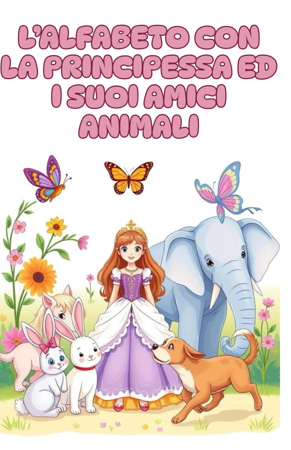 L'alfabeto con la principessa e gli animali: imparare l'alfabeto italiano insieme alla principessa ed i suoi amici animali!