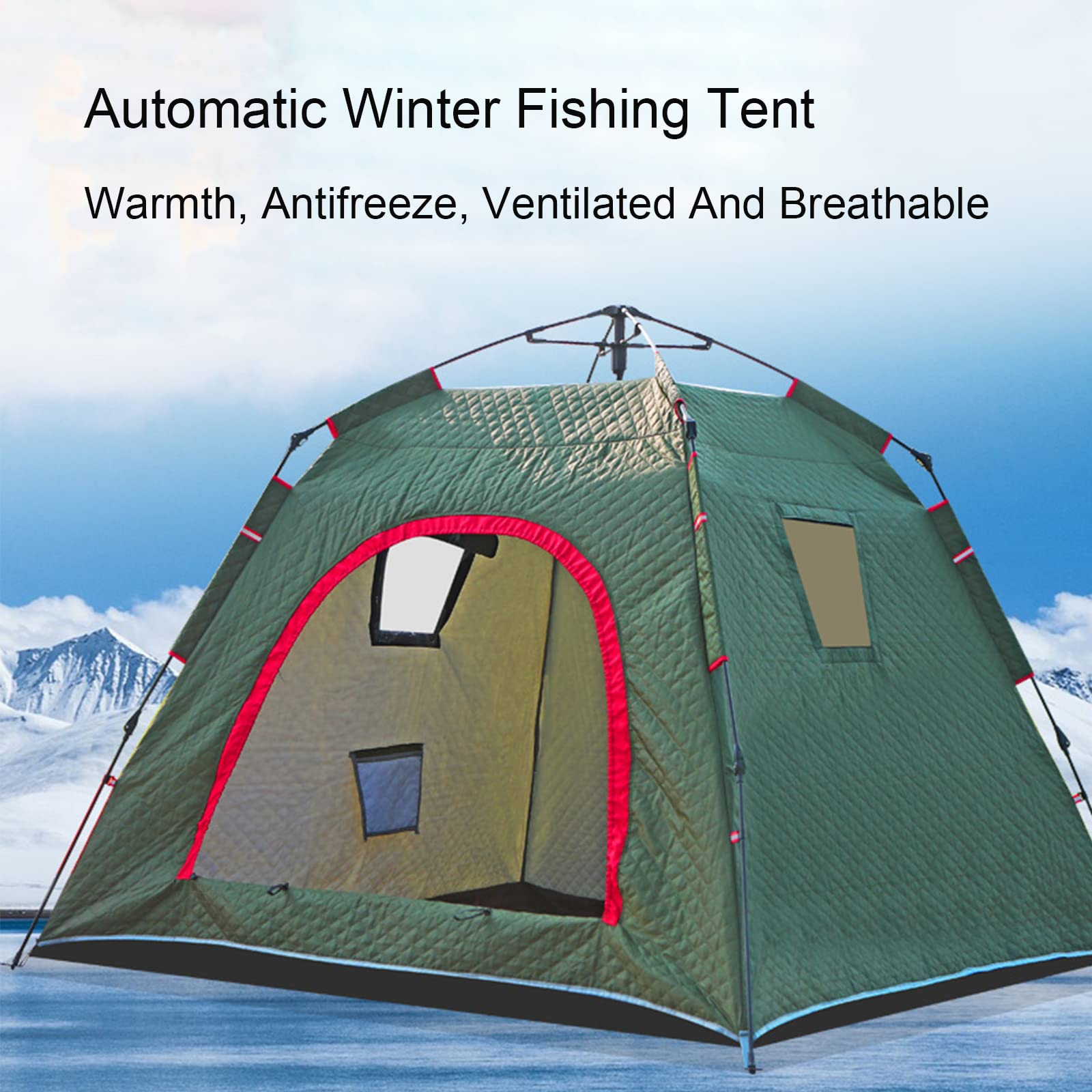 Haidong 4 Picchetti A Vite In Acciaio Per Tenda – Lunghi 20 Cm, Con Manico A T E Punta Filettata, Ideali Per Campeggio, Pesca Sul Ghiaccio E Fissaggio Teli