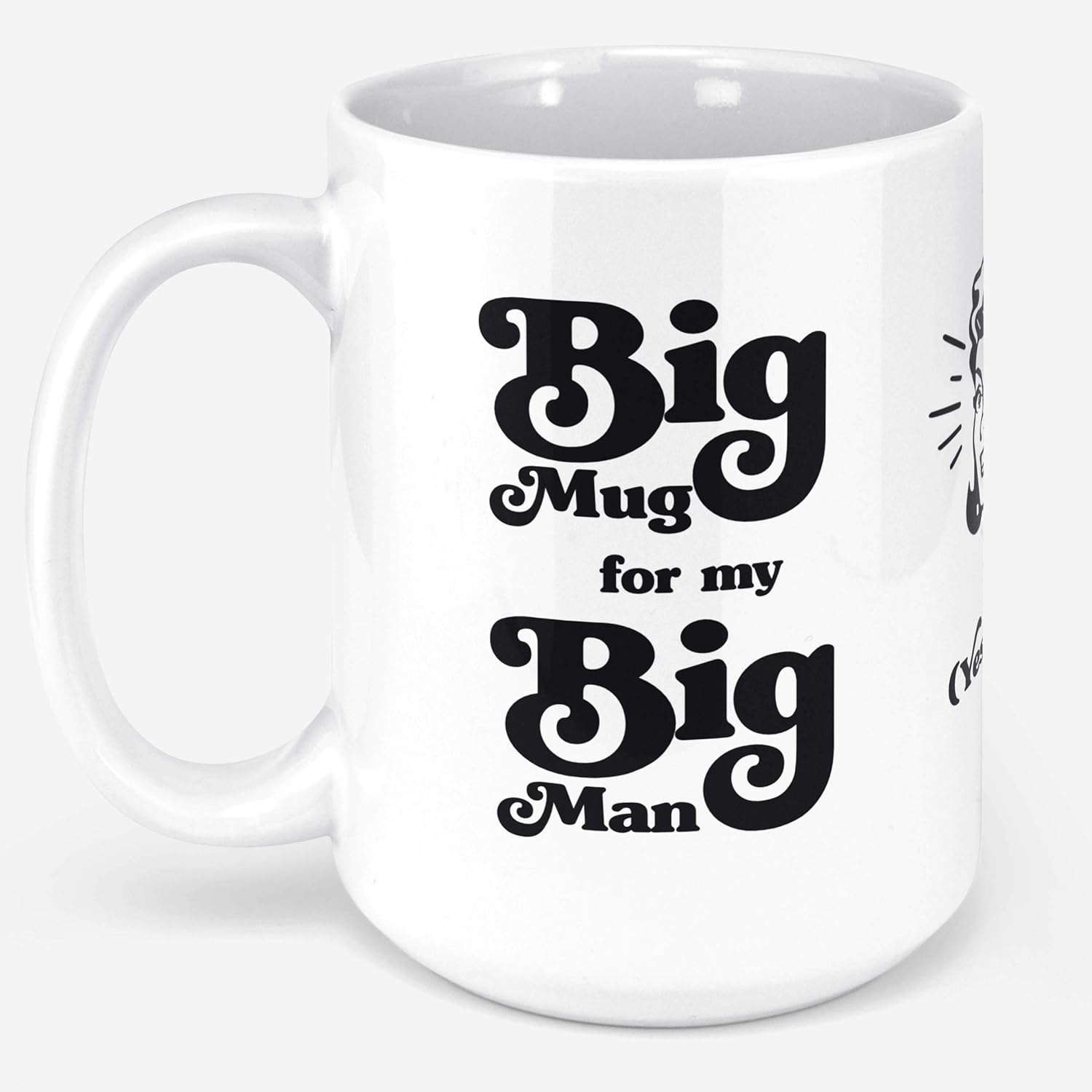 Hоttеѕt Sаlеѕ Funny Coffee Mug For Men - Big Mug For My Big Man. Yes He Is! 15oz Tea Cup Gift From Wife For Husband. For Boyfriend From Girlfriend. Fun Large Mug for Man. Birthday, Anniversary. It's True! Bеѕt Cуbеr Mоndау 🔥 Funny Coffee Mug For Men - Big Mug For My Big Man. Yes He Is! 15oz Tea Cup Gift From Wife For Husband. For Boyfriend From Girlfriend. Fun Large Mug for Man. Birthday, Anniversary. It's True!