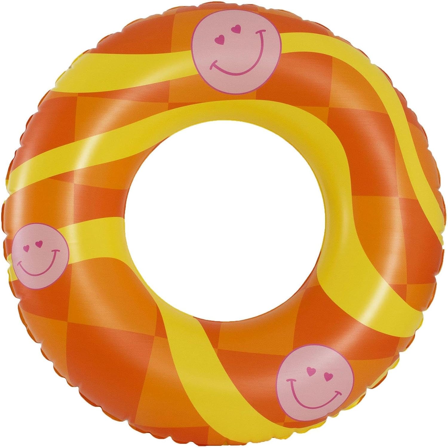 In The Swim Inflatable Pool Lounger Float – Heavy-Duty Floating Lounge for Adults – Assorted Designs for Pool, Beach & Lake