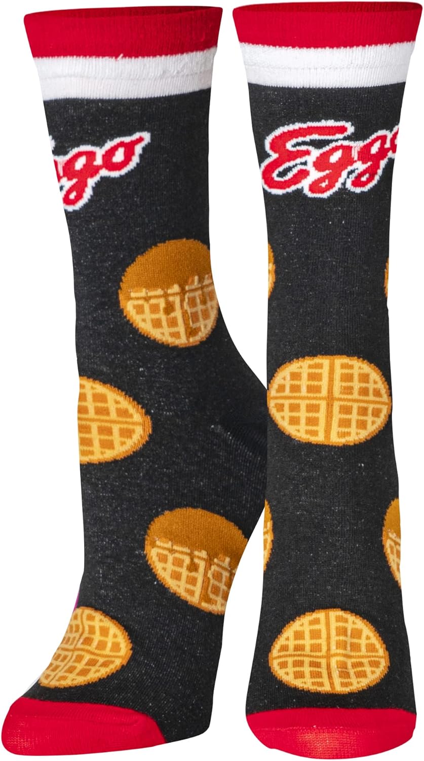 Crazy Socks – Snack Food 8-Pack Novelty Crew Sock Bundle – Medium – Polyester Blend – Fun Junk-Food Gift Set for Men, Women & Teens - Image 8