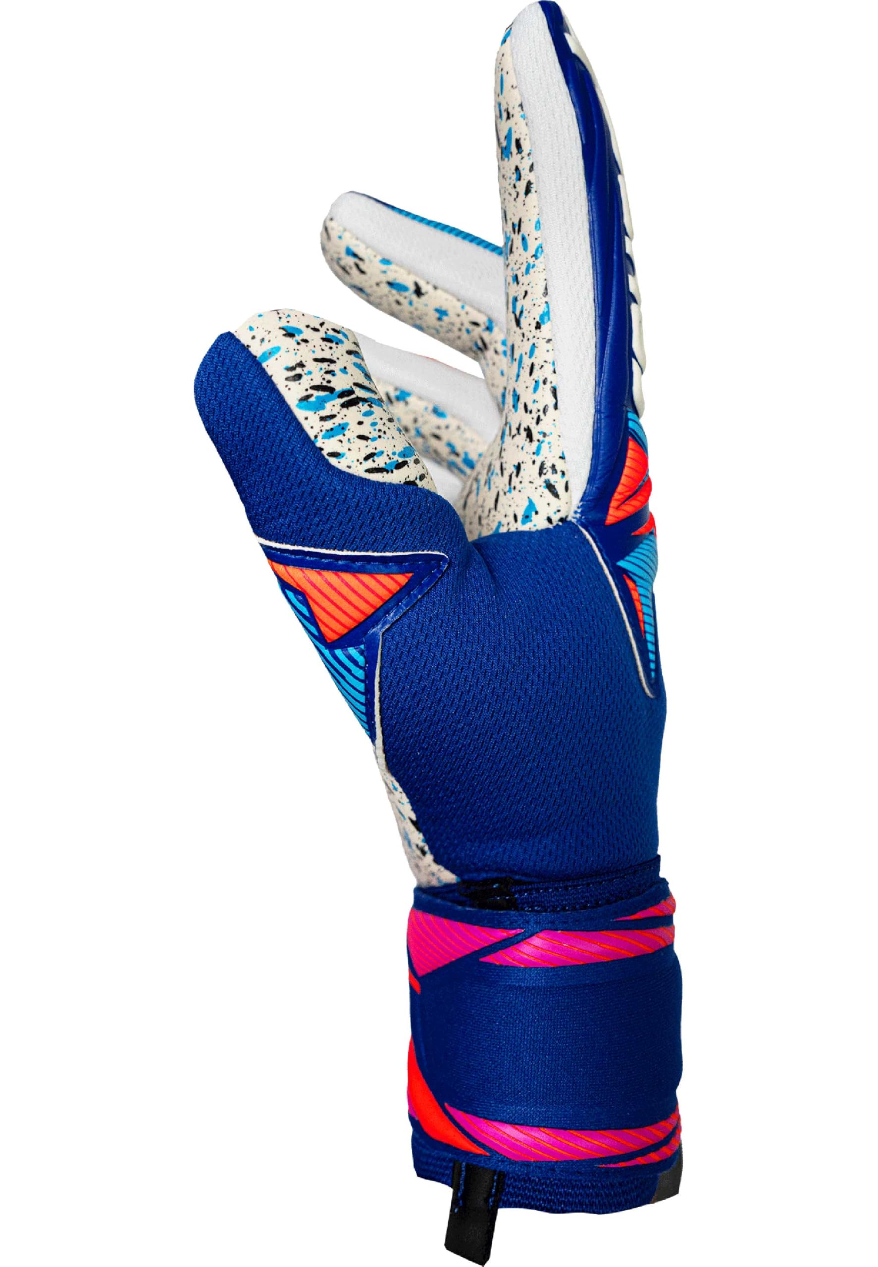 Reusch Guantes de Portero Profesionales para Hombre y Adulto | Agarre Fuerte | Espuma Adhesiva Profesional de 4 mm | Transpirable | para Entrenamiento y Juego | césped Artificial y césped Natural |