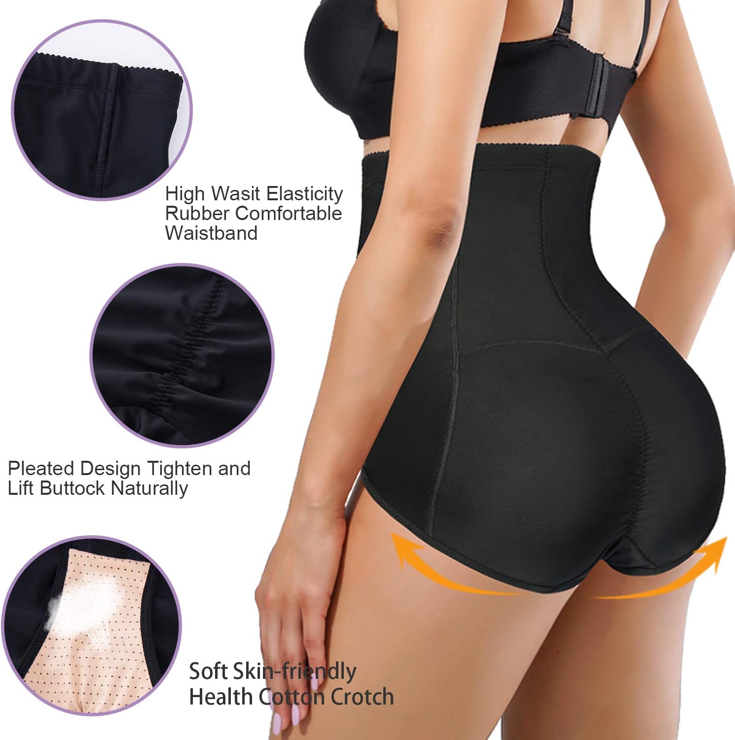 YERKOAD Women Tummy Control Panties Shapewear Bodysuit Butt lifter Shorts Hi- Waist Trainer Body Shaper Underwear Slim Corset - Image 2
