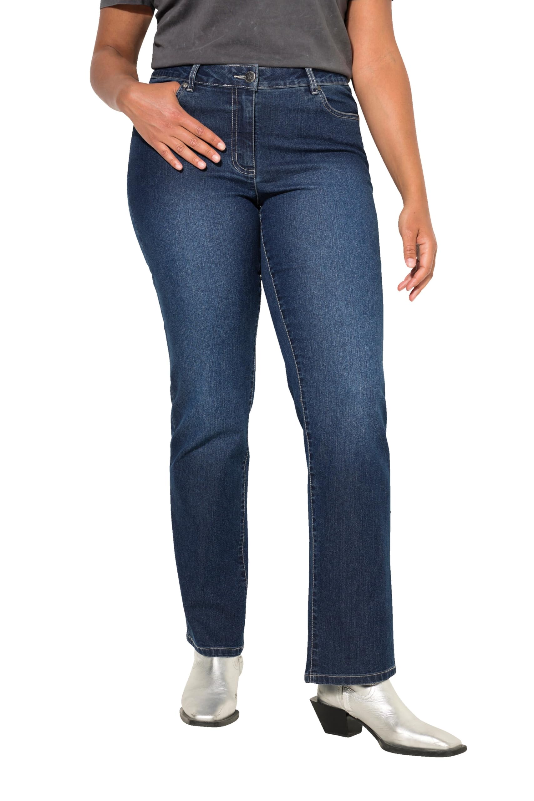 Angel of Style Damen große Größen Übergrößen Plus Size Jeans Paula, Straight Fit, Stretchkomfort, 5-Pocket 831919