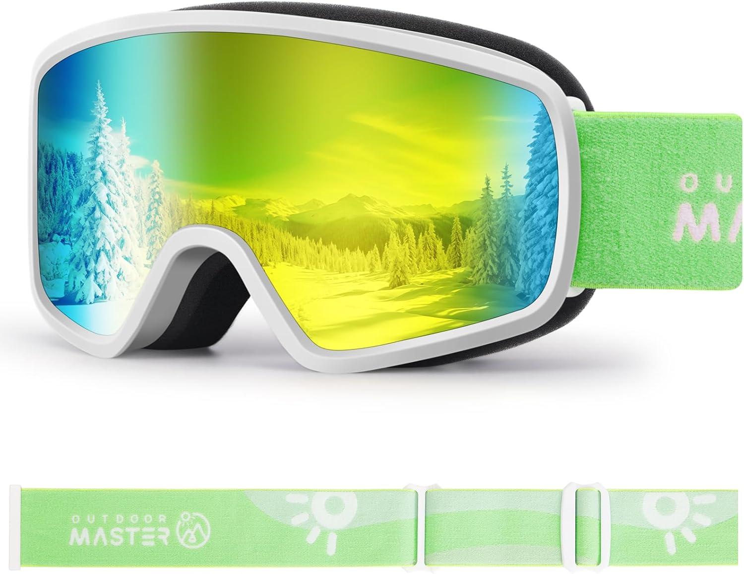OutdoorMaster Kids Ski Goggles...