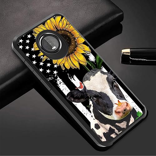 Miniatura 3 de Funda para Motorola Moto Z4 Moto Z4 Play, PC duro híbrido y silicona suave de doble capa a prueba de golpes, funda de protección a prueba de