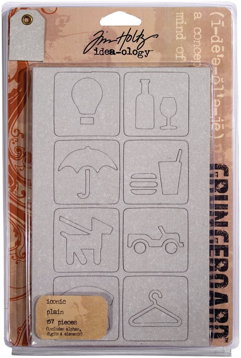 Tim Holtz Idea-Ology Grungeboard - 157PK/Iconic-image-1