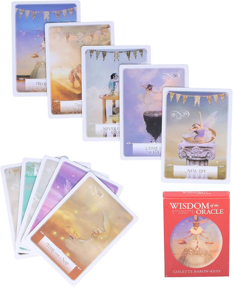 Amazon.co.jp: タロットデッキ、知恵オラクルカード52pcs絶妙な紙
