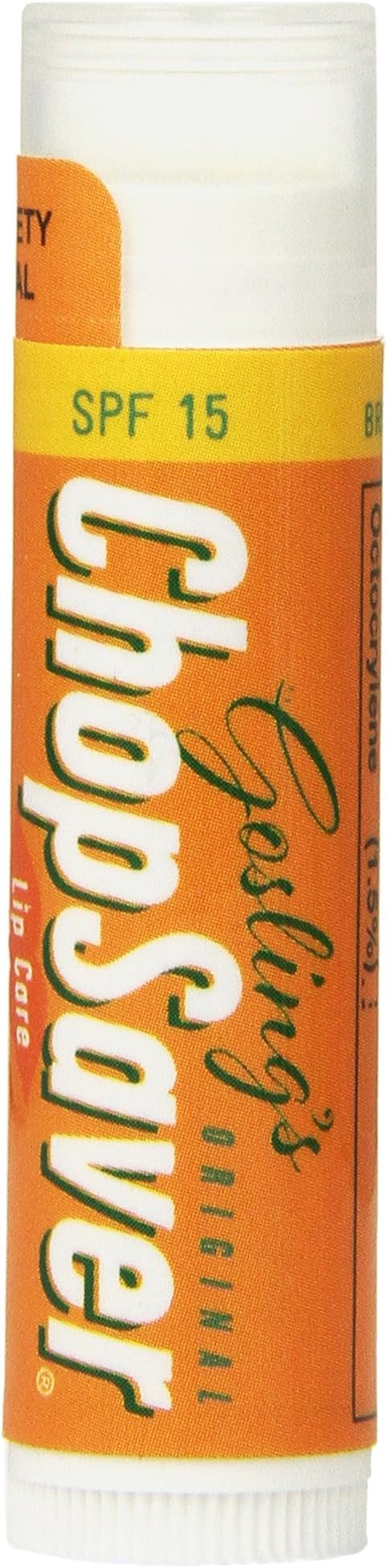 Chop Saver SPF15 Lip Balm, Gold, Dump Display, 24 Count, 0.15 Ounce