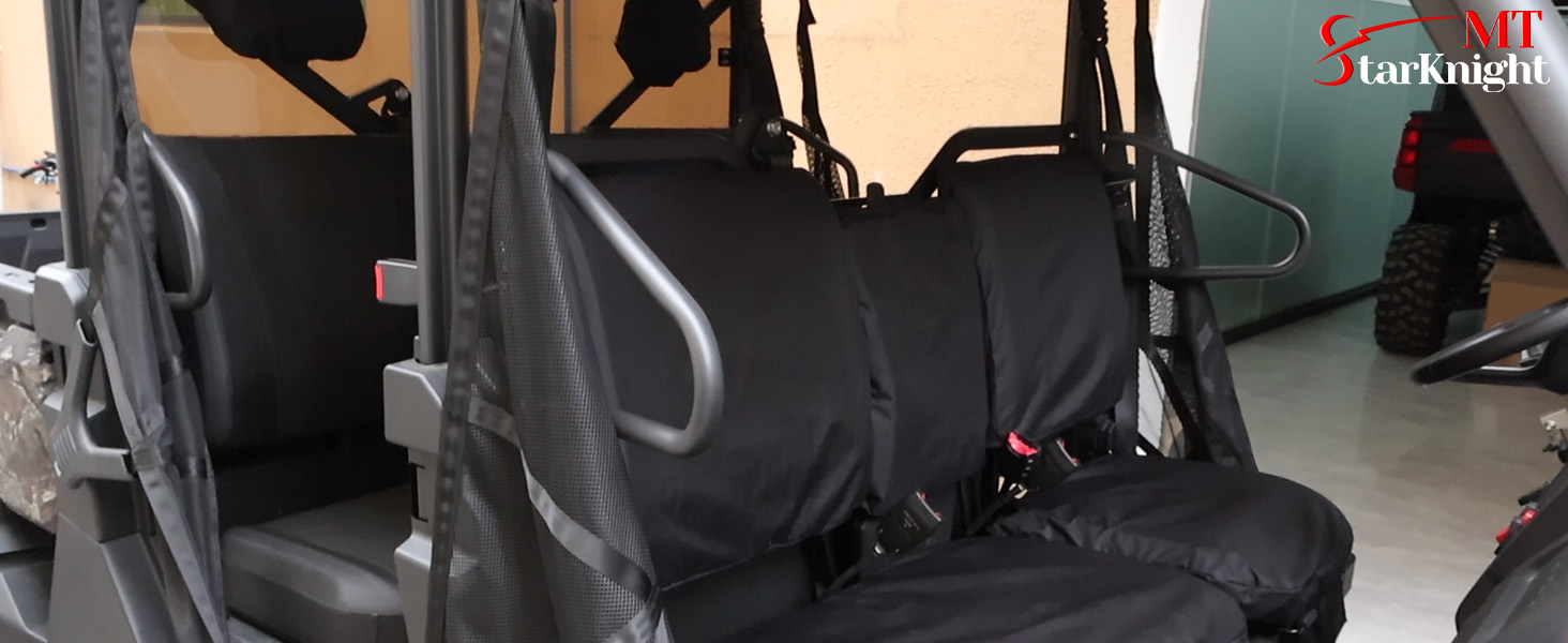 UTV Seat Covers For CFMOTO Uforce 1000 & 1000 XL (2019-2024) - 1680D Oxford, Water-Resistant, Front Row Set Of 5 - View #12