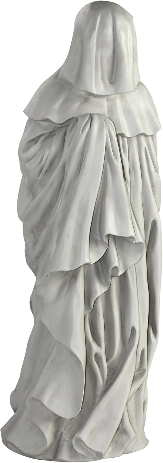 Design Toscano NG31567 French Pleurant Statue – Medium, Off White