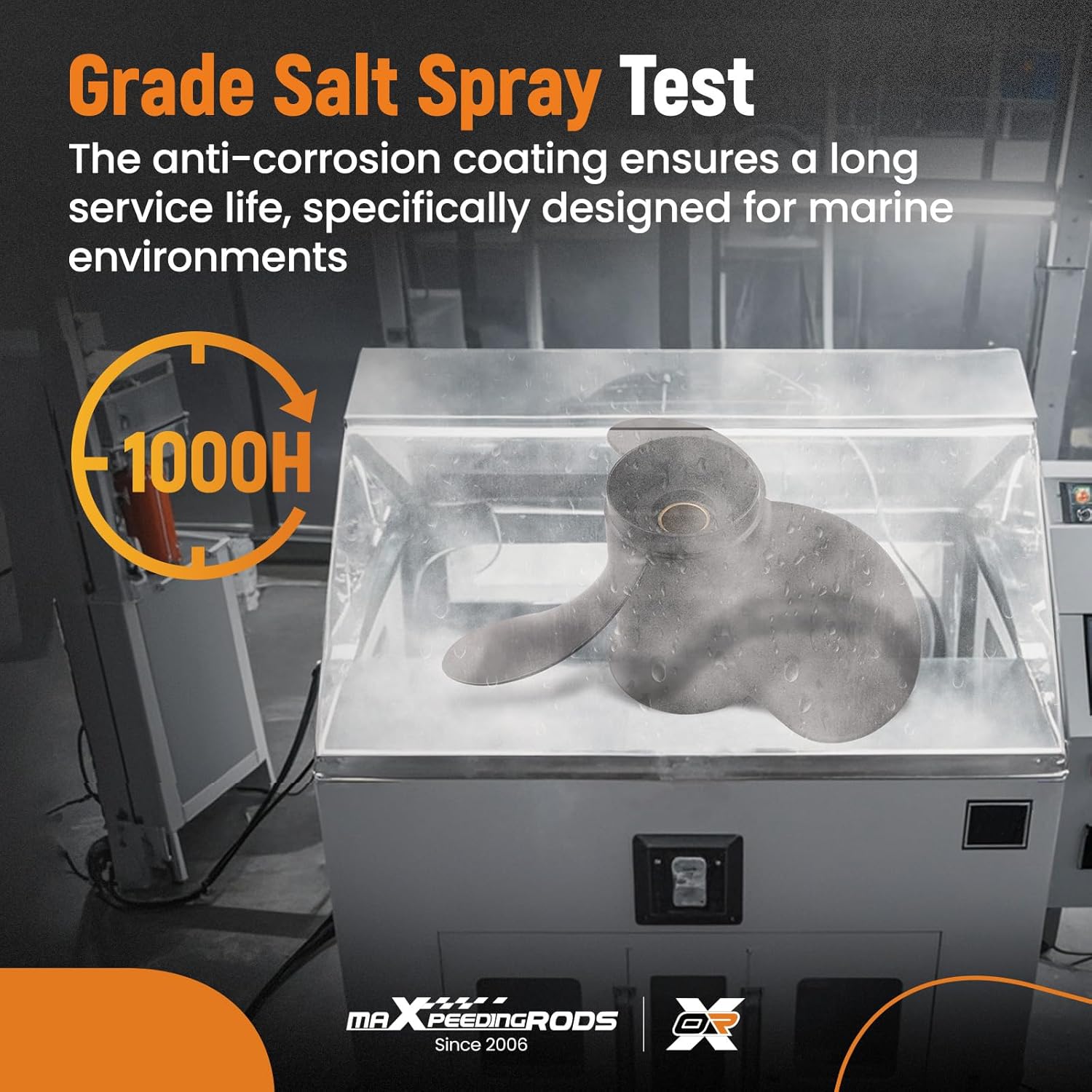 maXpeedingrods 9 1/4 X 11 Aluminum Boat Propeller for Yamaha 9.9HP 15HP Outboard Motor, 8 Spline Tooth 3 Blades, RH, Parts No# 63V-45943-10-00, 63V-45943-00-EL