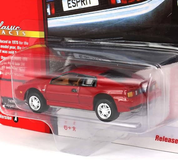 1/64 1989 Lotus Espirit Red Johnny Lightning Classic Gold Release 4A JLSP188A