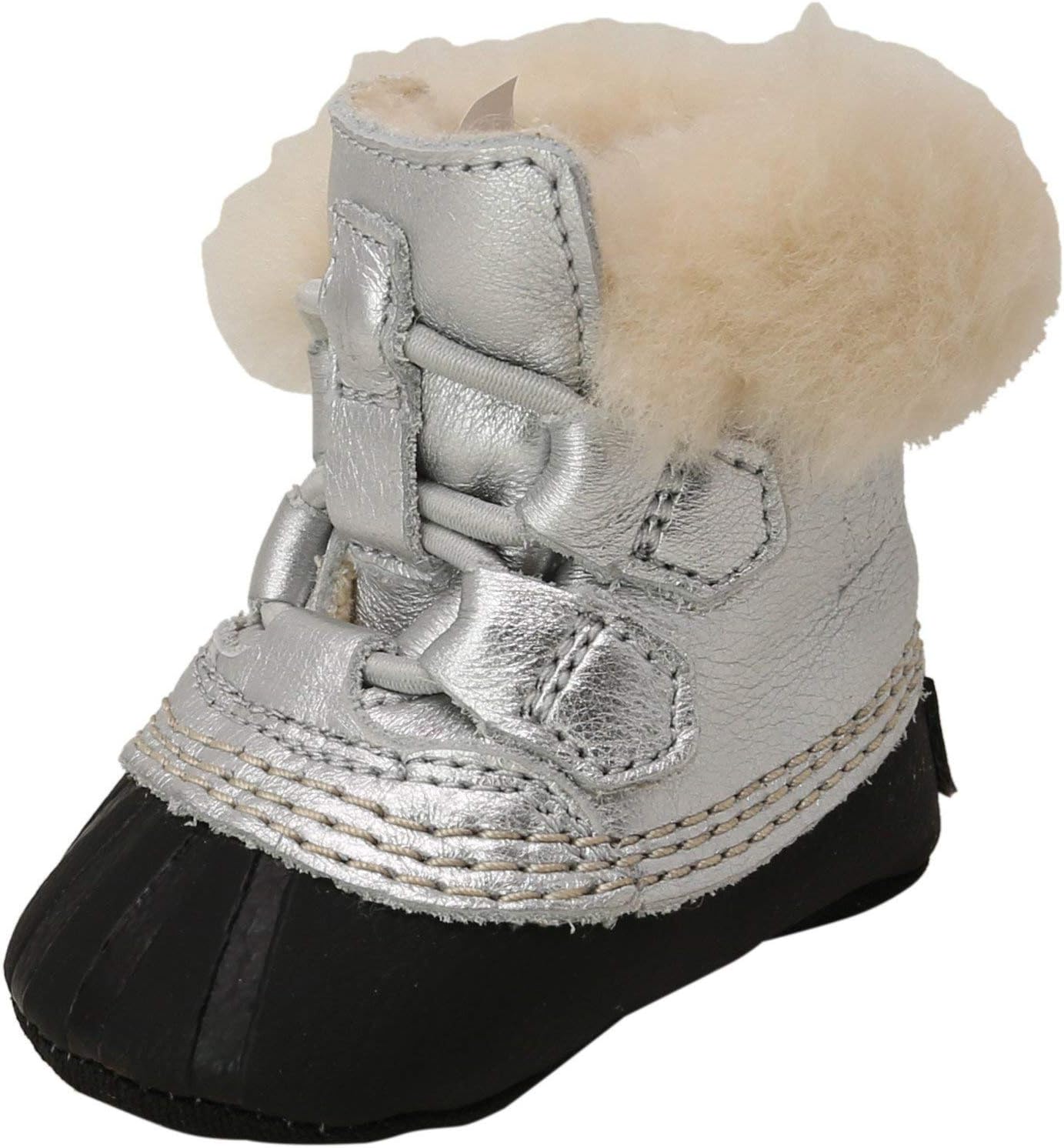 Sorel Kids Baby Girl's Caribootie (Infant) Lux/Natural 2 Infant