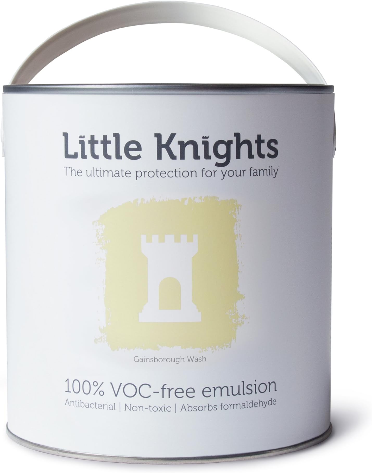 Little Knights gw5e 5 Litre Emulsion Paint - Gainsborough Wash