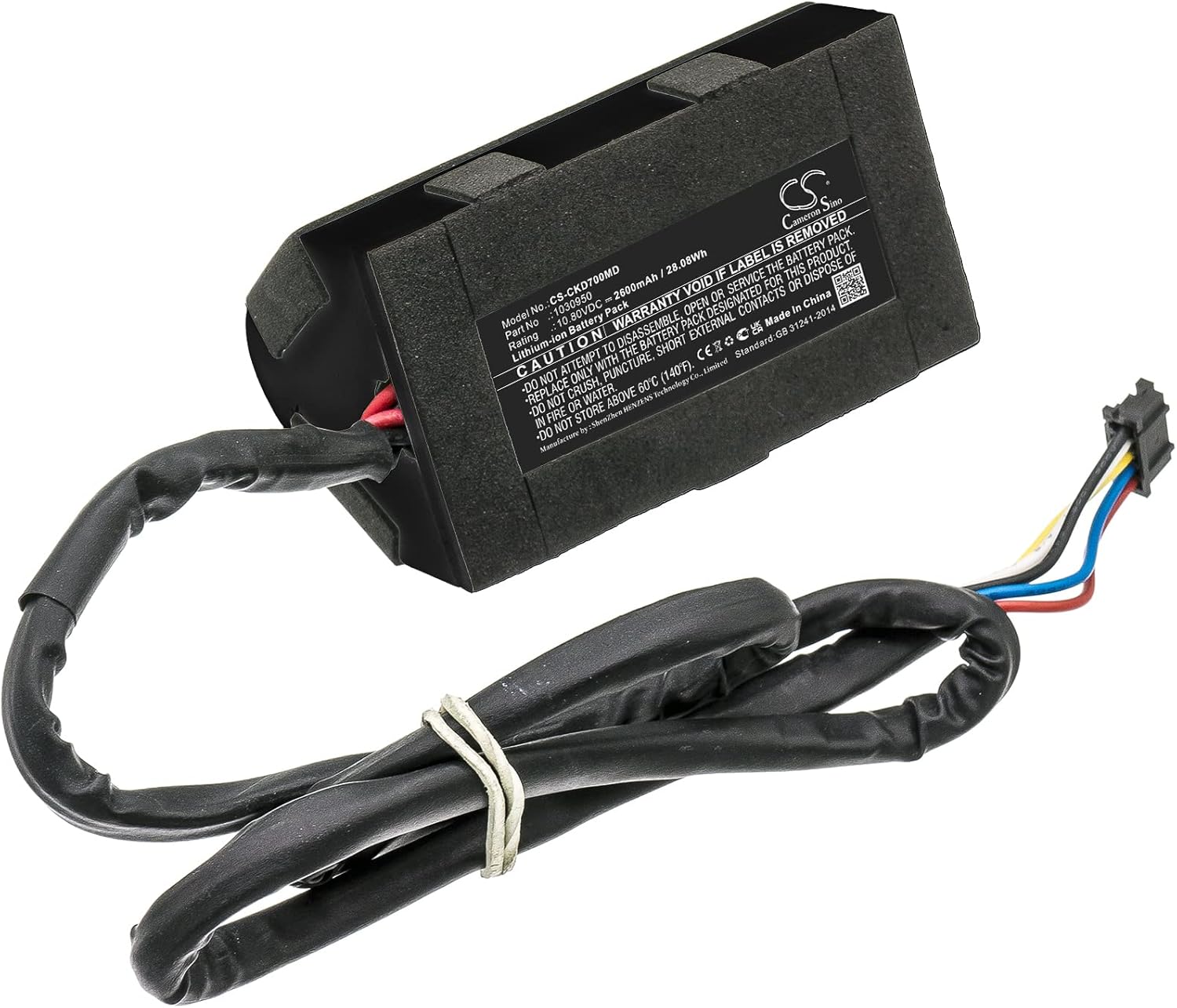 Cameron Sino New Replacement Battery Fit for Covidien Kendall SCD 700(2600mAh / 28.08Wh)