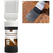 Black Touch-Up Paint 6.35 Oz for Metal Surfaces,2-in-1 | Multi-purpose touch up coating, specially developed for all kinds of metal surfaces to cover scratches and marks.