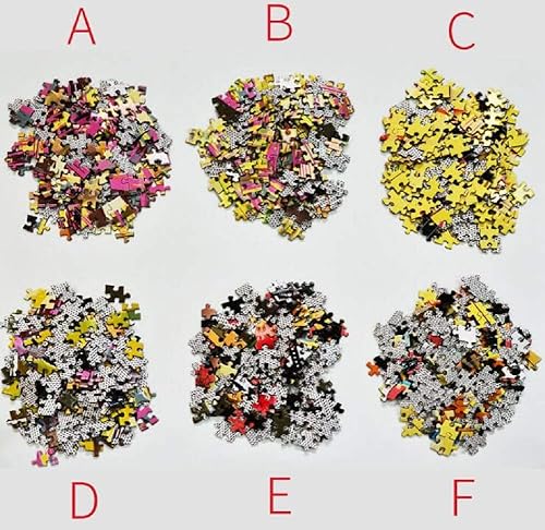 Miniatura 6 de DOUBLETOP - Juego de cartas de perro de bulldog francés que lucha contra perros, imagen divertida, rompecabezas de cartón de 1000 piezas,