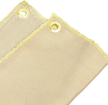 12 inches x 12 inches Heat Shield Welding Pad, Soldering Torch Flame Protector, High Temp Heat Resistant Cloth Fiberglass Mat