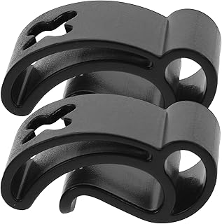 PartyKindom 2 Pçs Fivela Conjuntos De Esportes Ao Ar Livre De Plástico Acessórios Ao Ar Livre Uso Diário Braçadeira De Disco Voador Clipe De Transporte Suporte De Disco De Plástico Preto