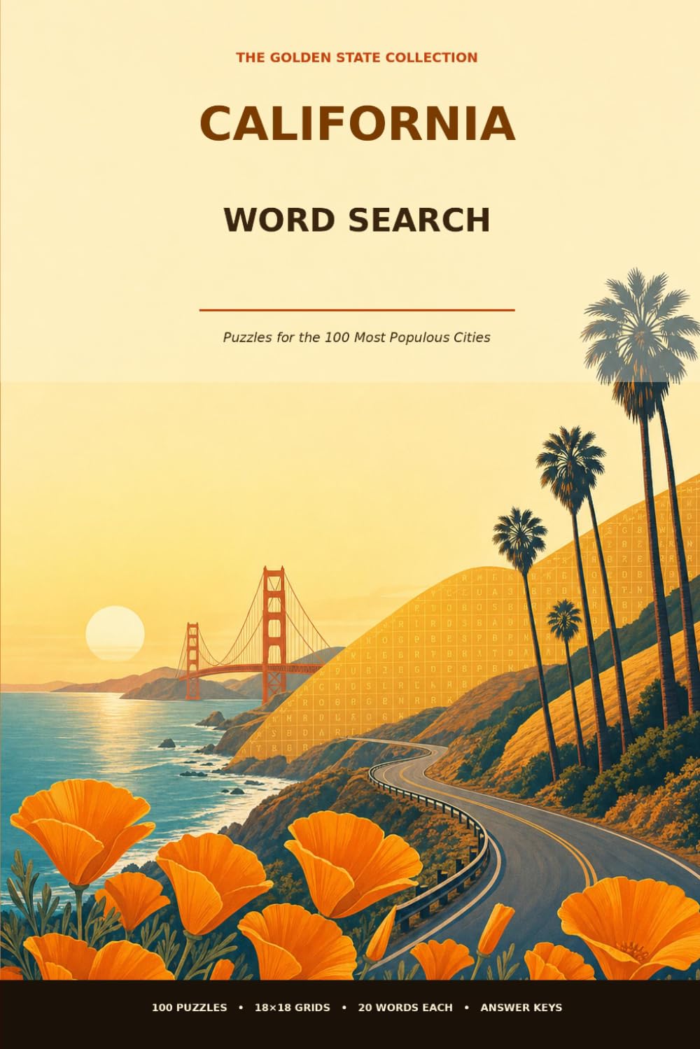 California Word Search: The Golden State Edition