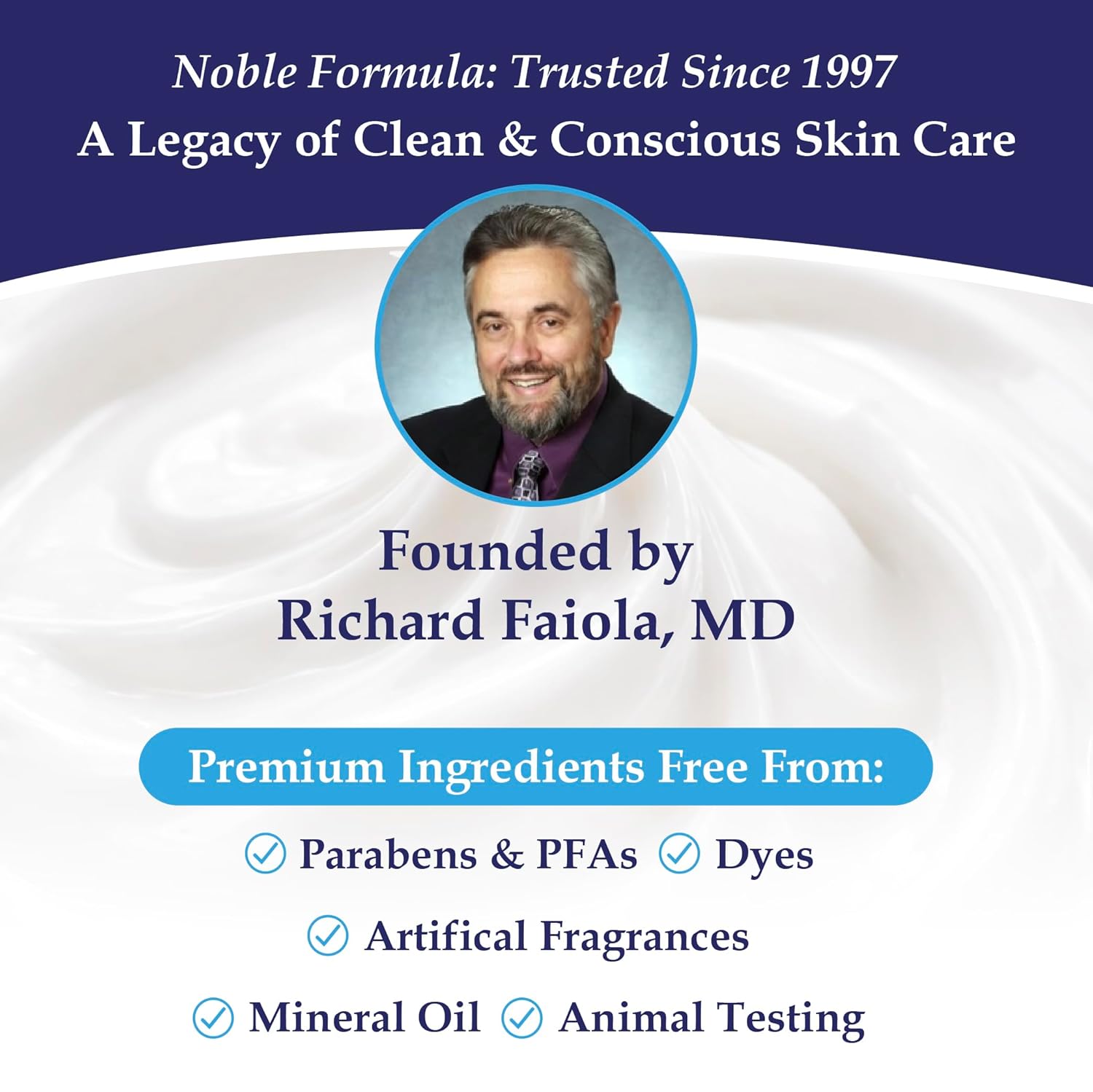 Noble Formula Pyrithione Zinc Cream 0.25% – Moisturizing Cream for Itching, Flaking, Dryness & Redness – Skin Support with Rosehip Oil, Squalane, Sweet Almond Oil & Vitamin E - 4 oz