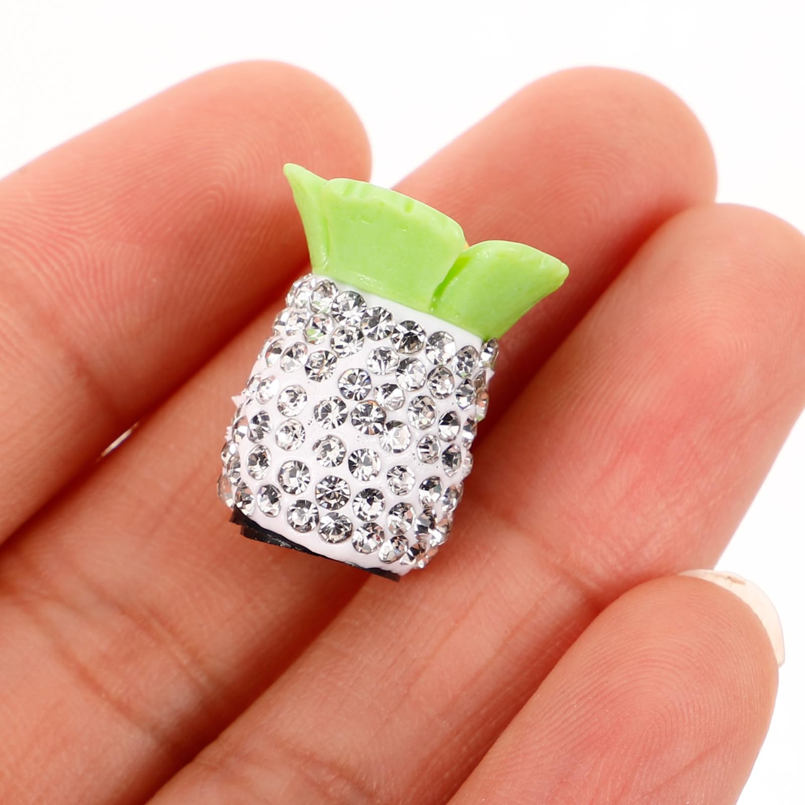 Cabilock 5 Series Tapas De Válvula De Diamante Detalles para Tapa De Neumático Tapa De Válvula De Aire Tapa De Vástago De Válvula De Neumático Tapa De Válvula De Rueda 4 Piezas x 5