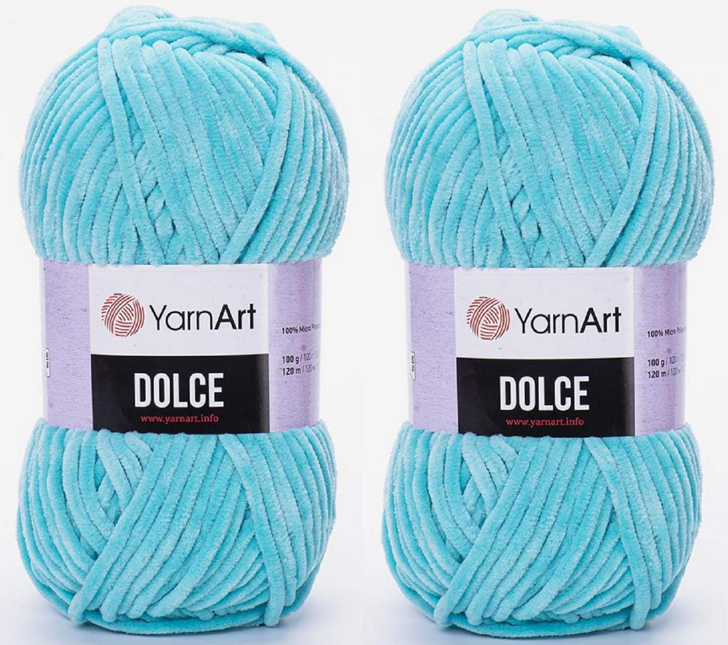 YarnArt Dolce Garen 100% MicroPolyester Lot van 2 skn 264 Yards 2x100gram Super Volumineuze :6 Baby Chenille Garen (775 Donkerbruin YarnArt Dolce Garen 100% MicroPolyester Lot van 2 skn 264 Yards 2x100gram Super Volumineuze :6 Baby Chenille Garen (775 Donkerbruin