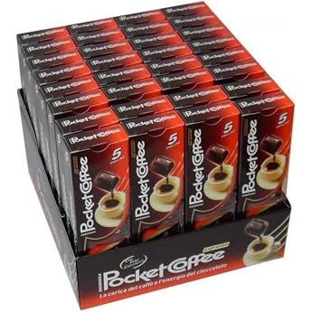 Ferrero pocket coffee espresso classico 32 confezioni da 5 cioccolatini ciascuna 1000042175